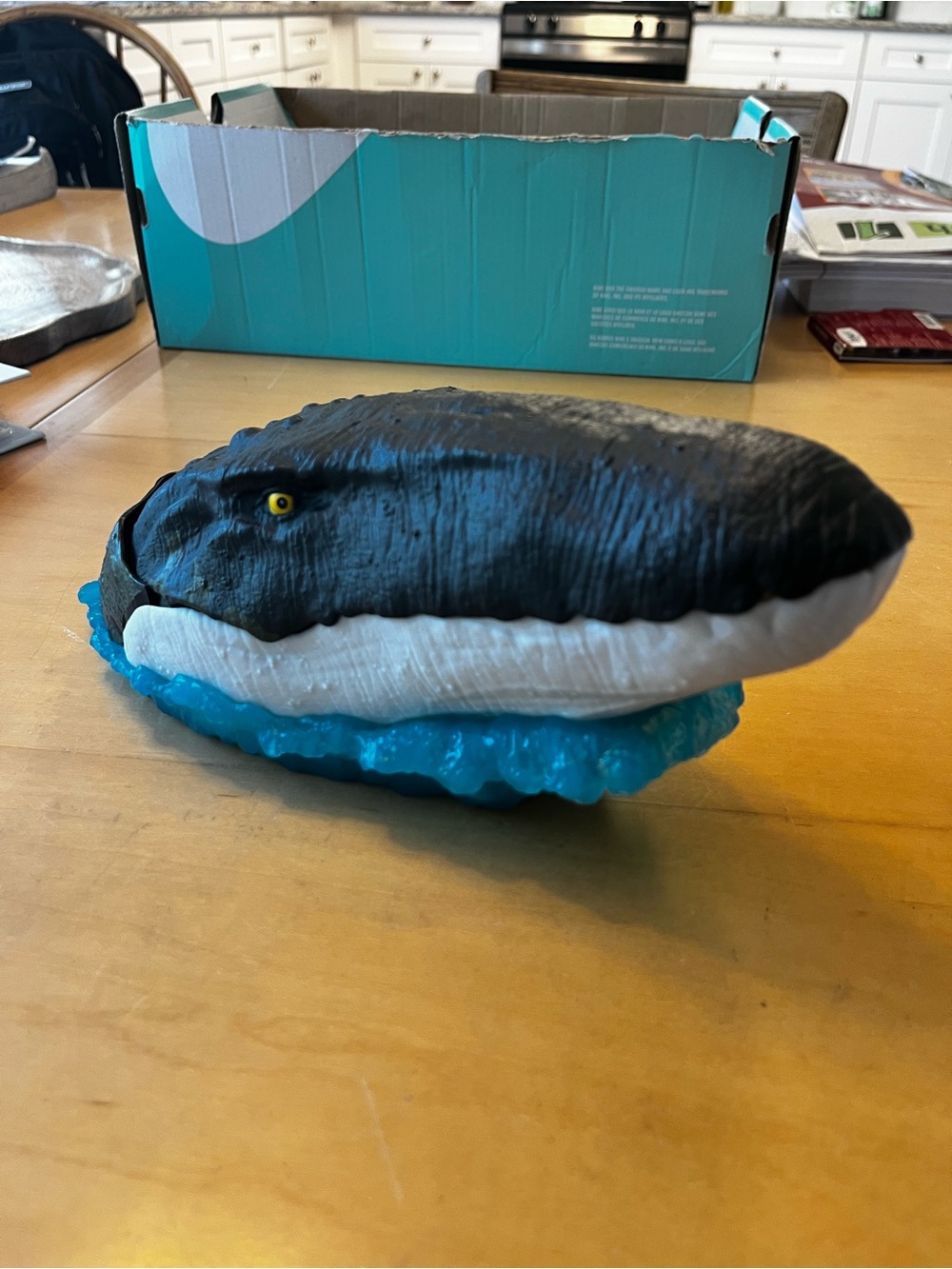 Mosasaurus Mattel playset from the movie Jurassic world rebirth.